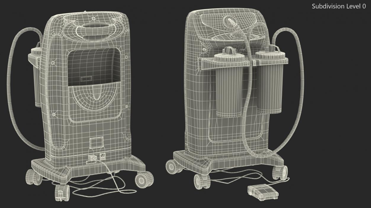 3D model Electric Surgical Suction Pump