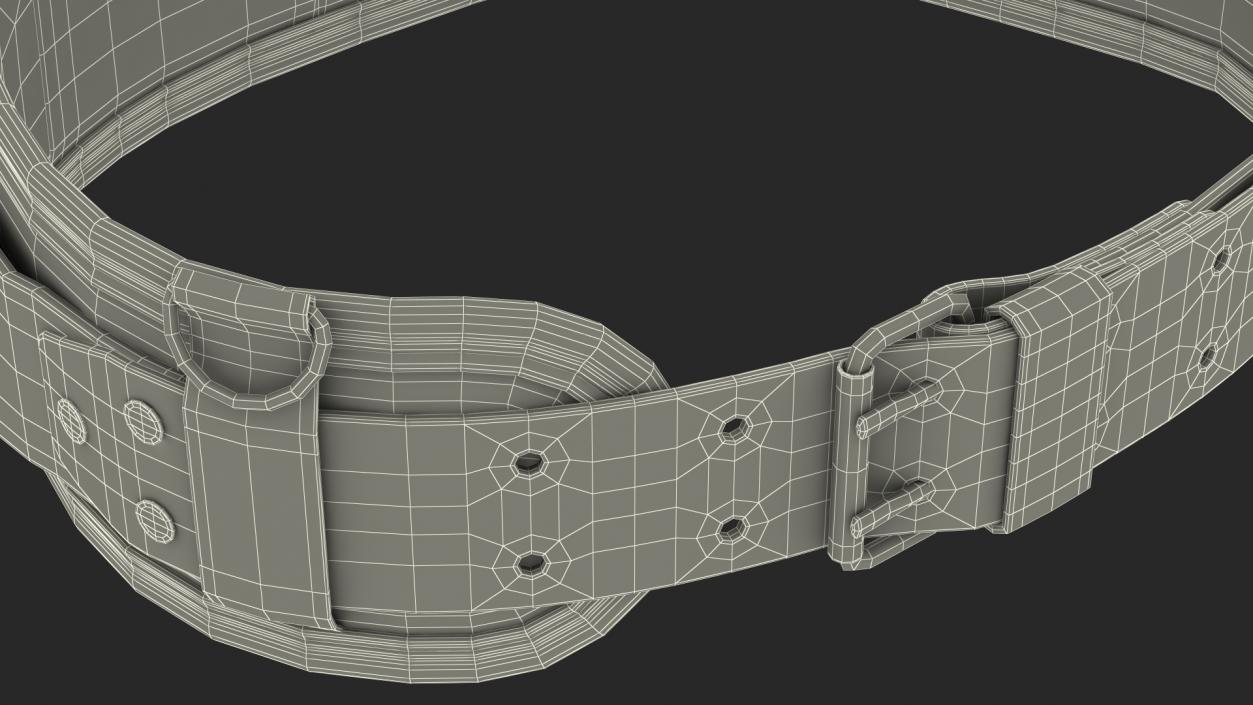 Heavy Duty Padded Tool Belt 3D