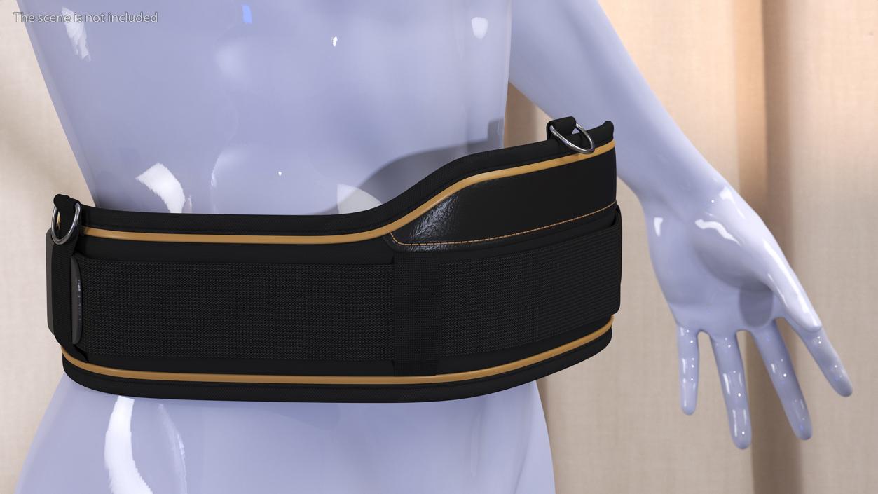 Heavy Duty Padded Tool Belt 3D