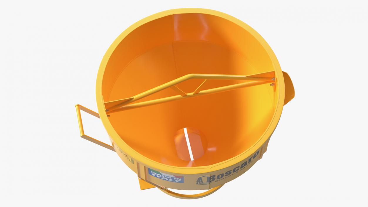 3D Construction Concrete Bucket model