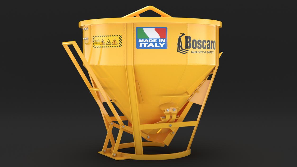 3D Construction Concrete Bucket model