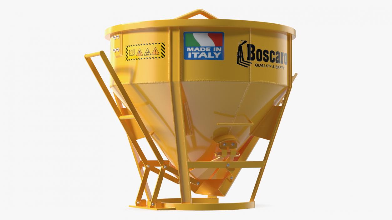 3D Construction Concrete Bucket model