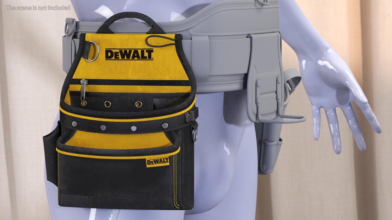 DeWalt Multi Purpose Pouch DWST1 75551 Dusty 3D model