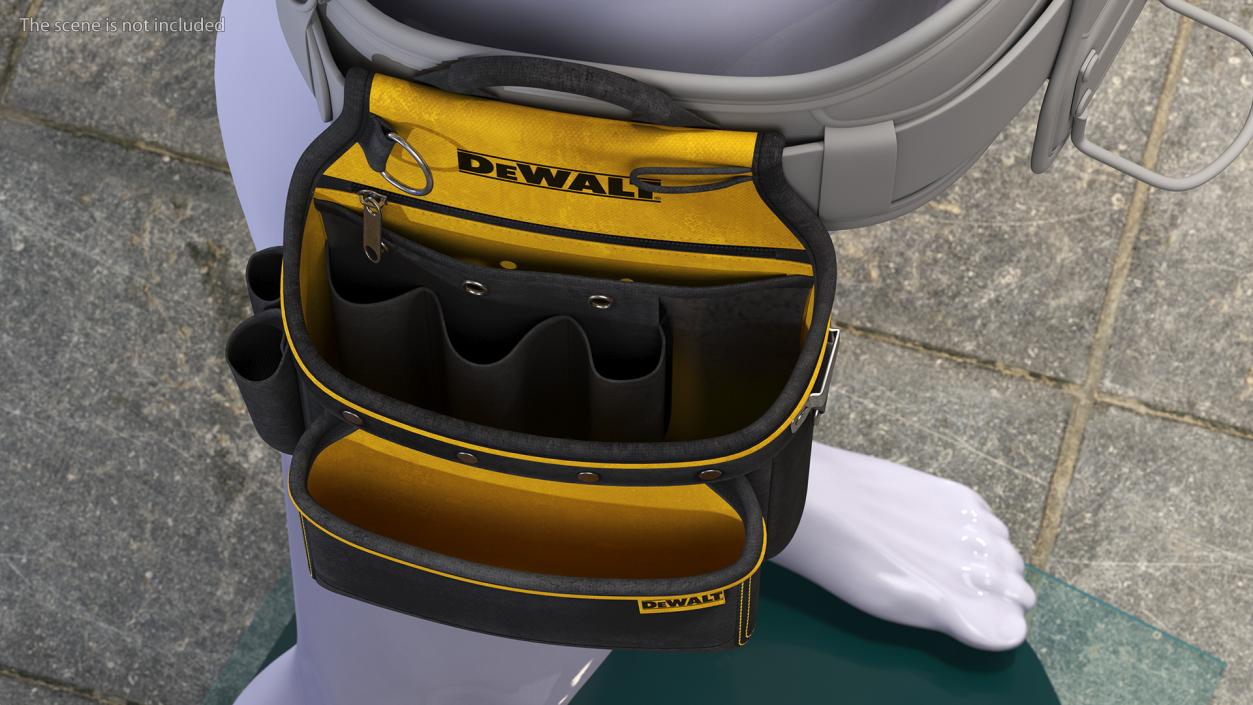 DeWalt Multi Purpose Pouch DWST1 75551 Dusty 3D model