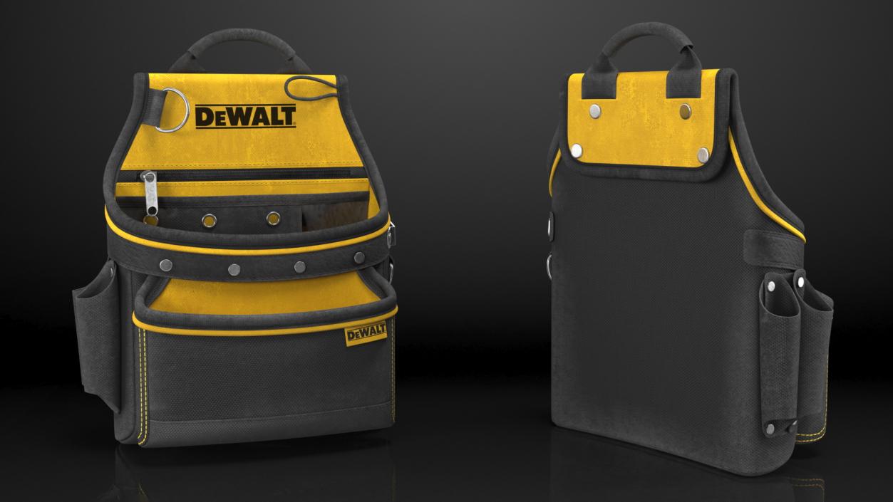 DeWalt Multi Purpose Pouch DWST1 75551 Dusty 3D model