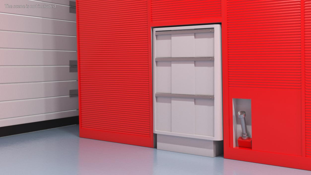 3D model Compact Tool Cabinet