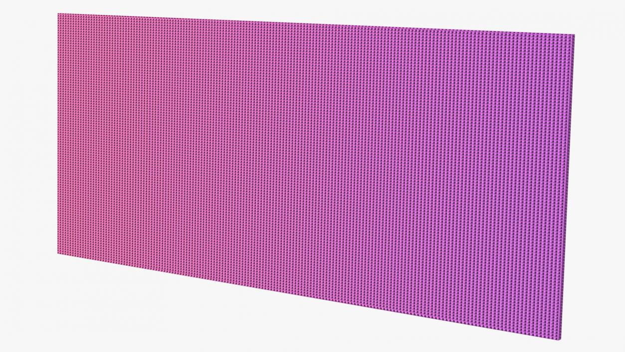 3D Pink and Purple Gradient Yoga Mat model