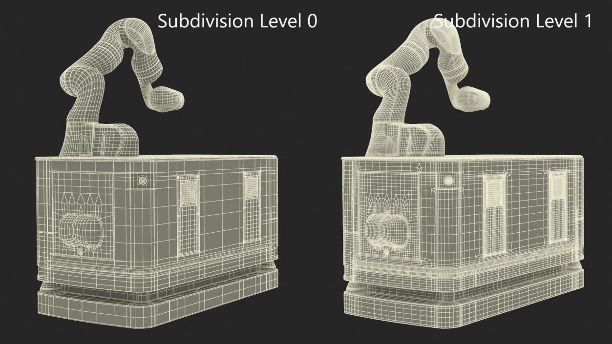 Mobile Robot Hand 3D