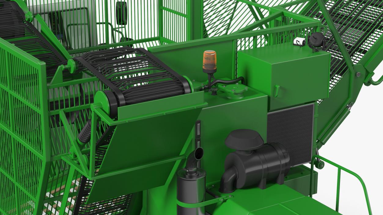 3D model Self Propelled Sugar Beet Harvester