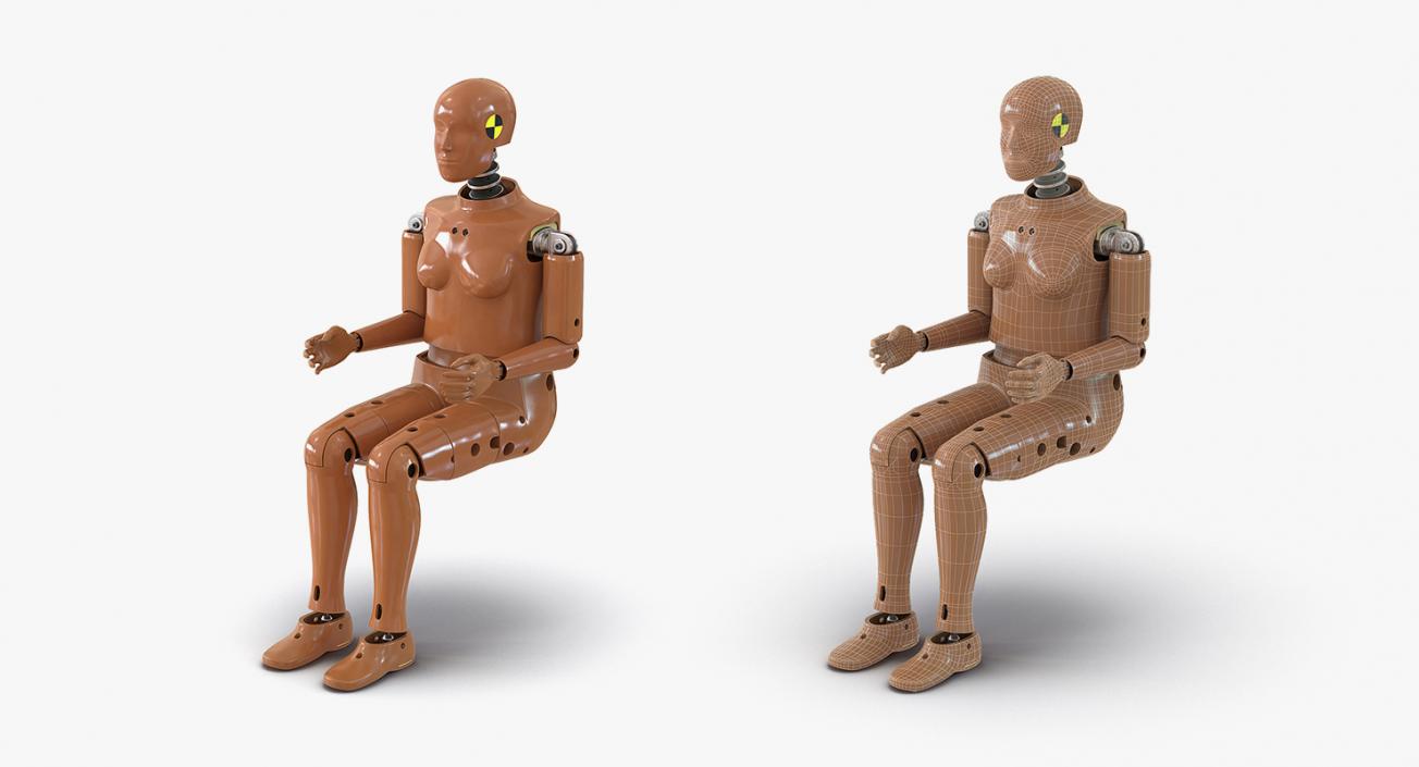 3D Rigged Crash Test Dummies Collection 5 model