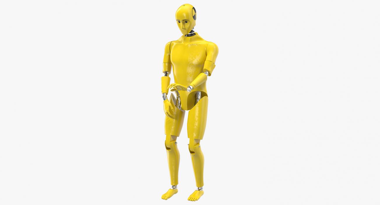 3D Rigged Crash Test Dummies Collection 5 model