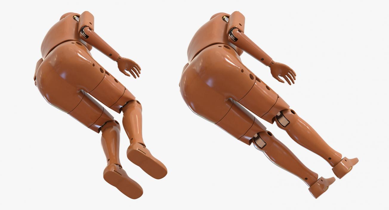 3D Rigged Crash Test Dummies Collection 5 model