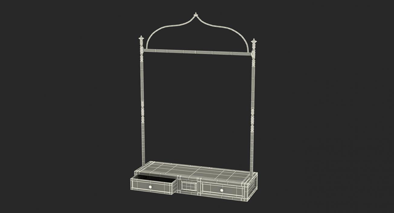 3D model Clothing Racks Collection