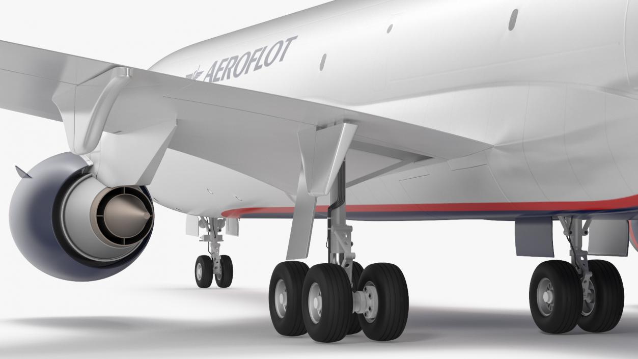 3D McDonnell Douglas MD11 Tri Jet Airliner Aeroflot model