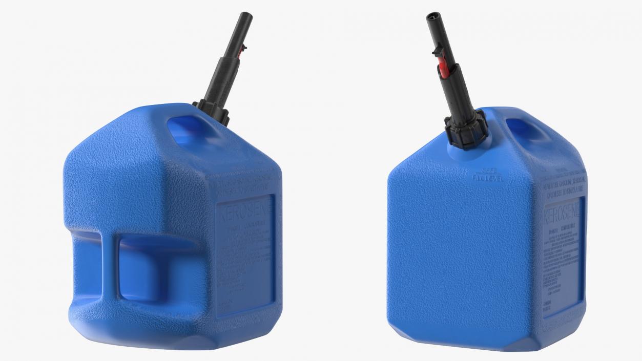 Plastic Gas Can 5 Gallon 3D model