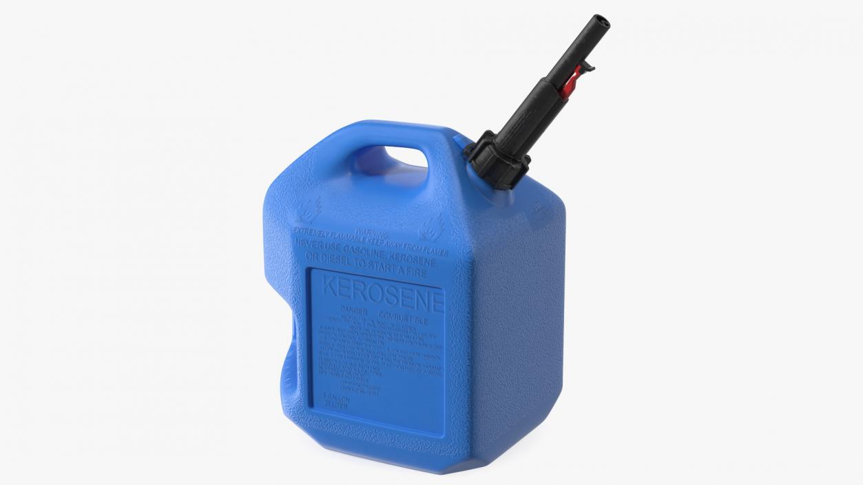 Plastic Gas Can 5 Gallon 3D model