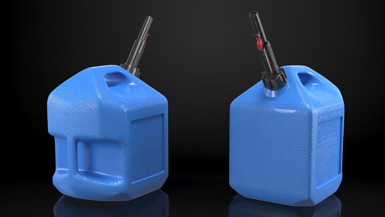 Plastic Gas Can 5 Gallon 3D model