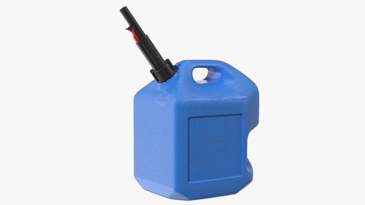 Plastic Gas Can 5 Gallon 3D model