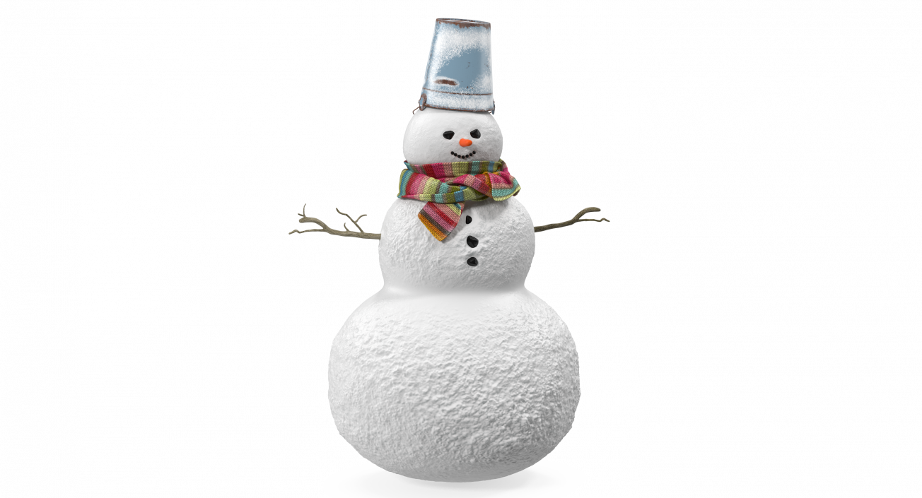 Christmas Snowman 3D