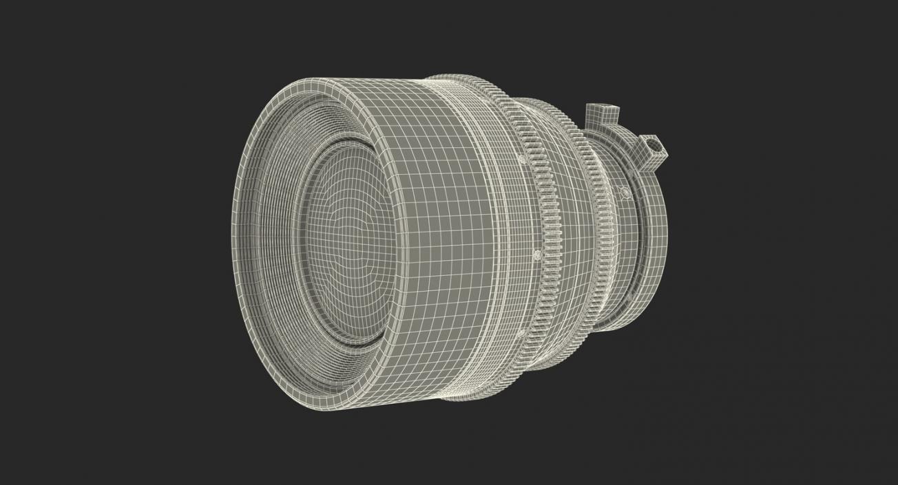 Camera Lenses Collection 3D model