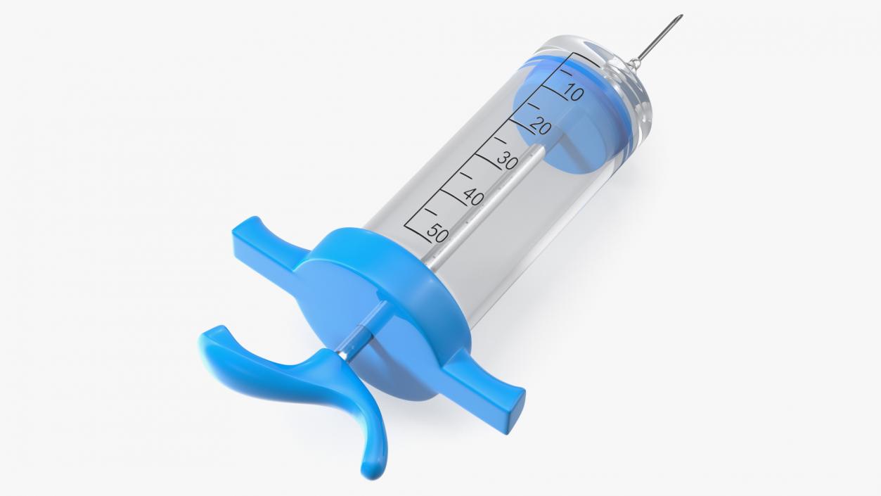 3D Veterinary Vaccine Syringe 50ml