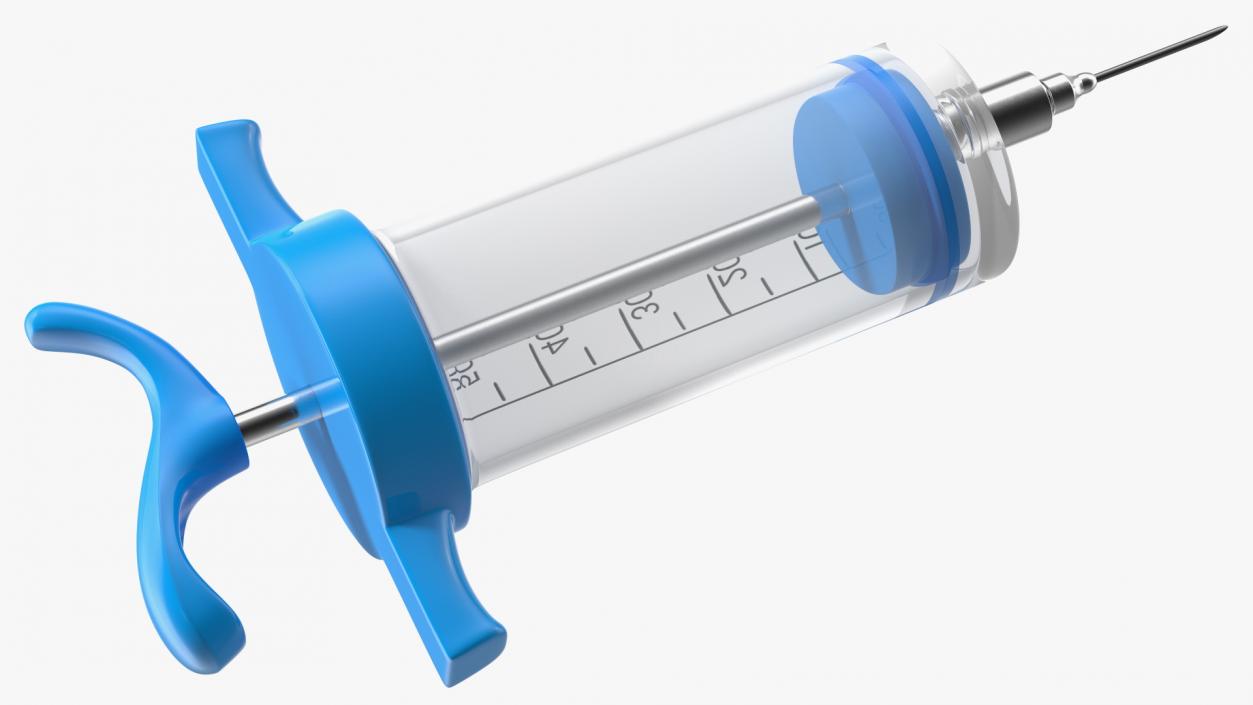 3D Veterinary Vaccine Syringe 50ml