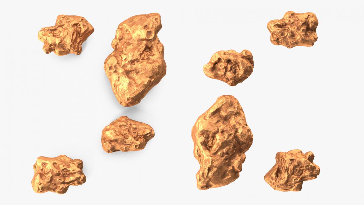 Precious Nuggets Collection 3D