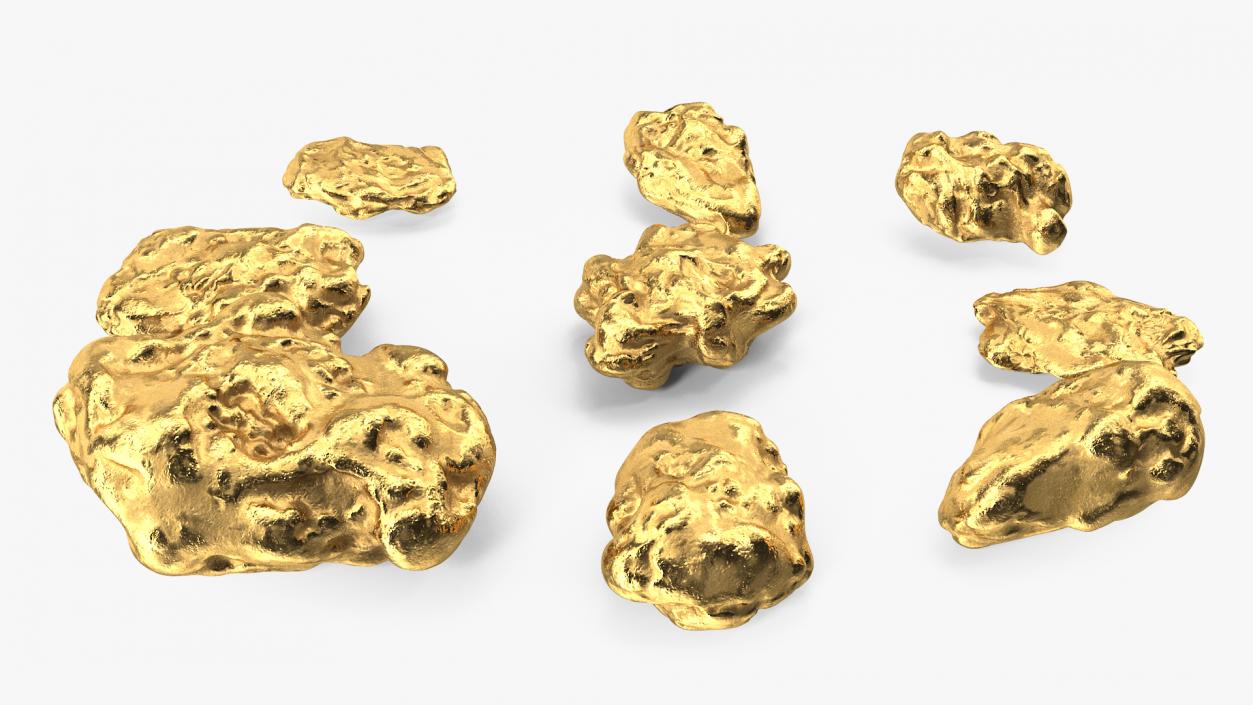 Precious Nuggets Collection 3D