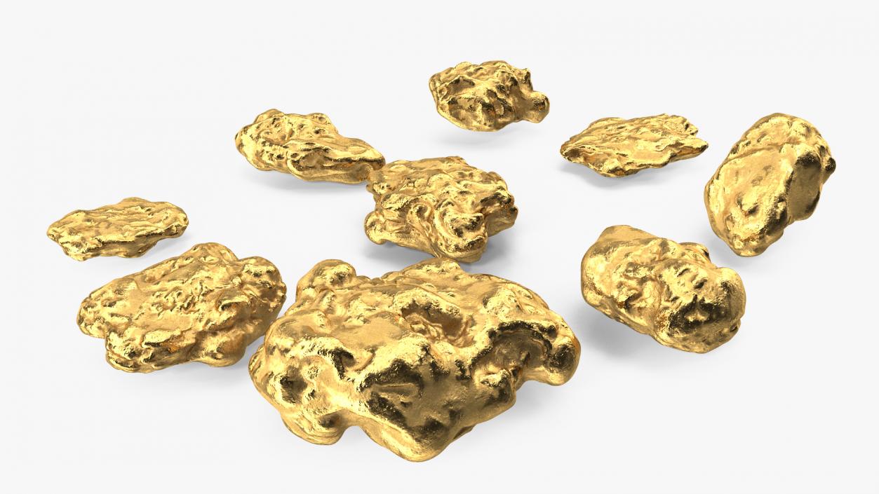 Precious Nuggets Collection 3D