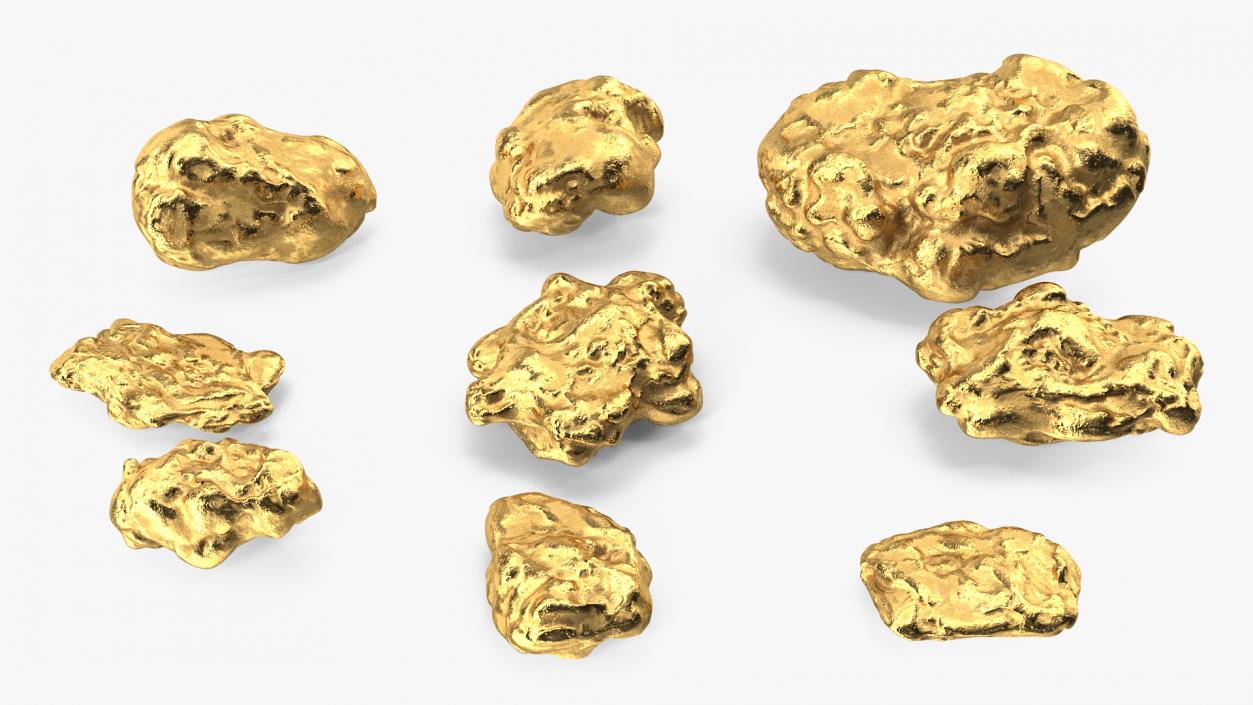 Precious Nuggets Collection 3D