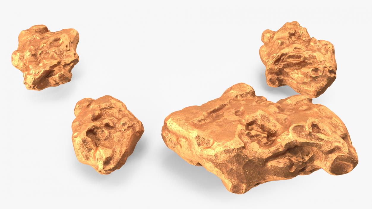 Precious Nuggets Collection 3D