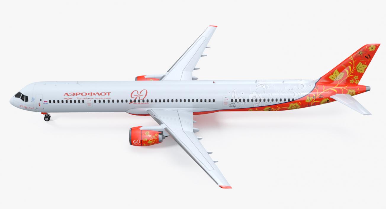 MC 21 Aeroflot 3D model