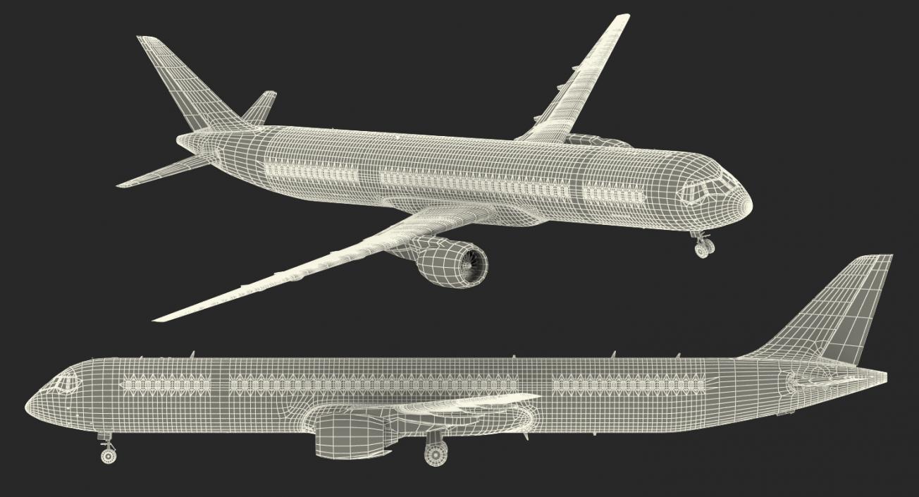 MC 21 Aeroflot 3D model