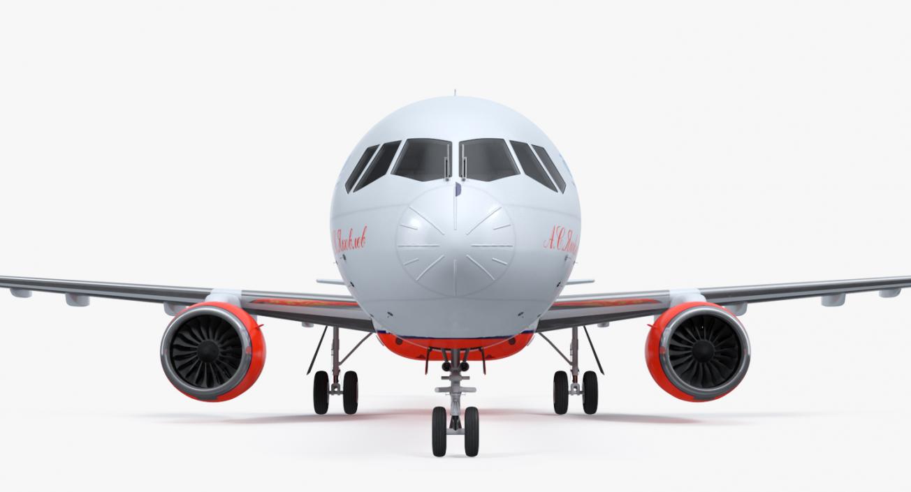 MC 21 Aeroflot 3D model