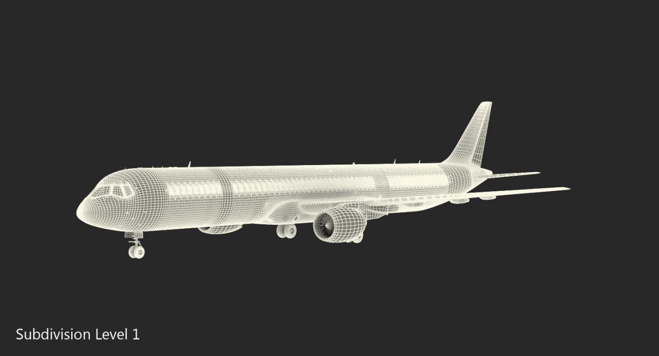 MC 21 Aeroflot 3D model