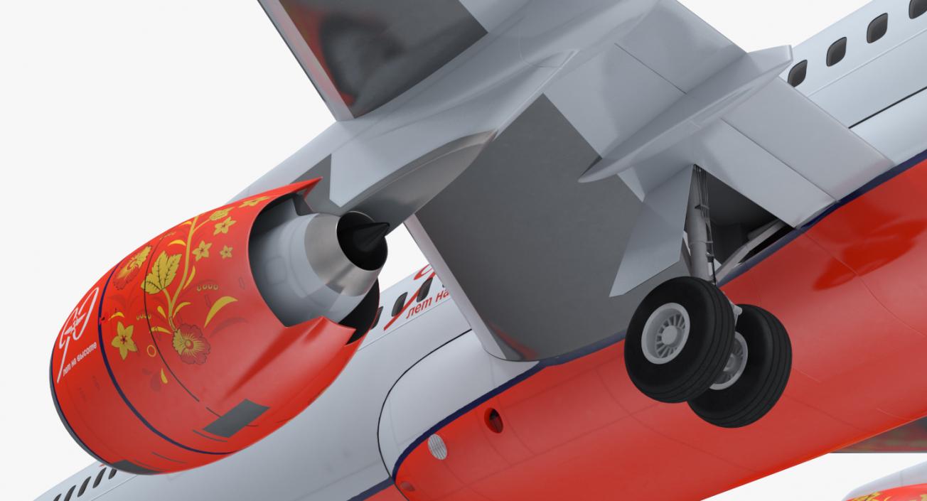 MC 21 Aeroflot 3D model