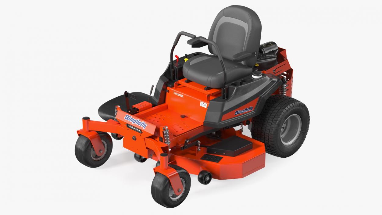 3D Zero Turn Mower Simplicity