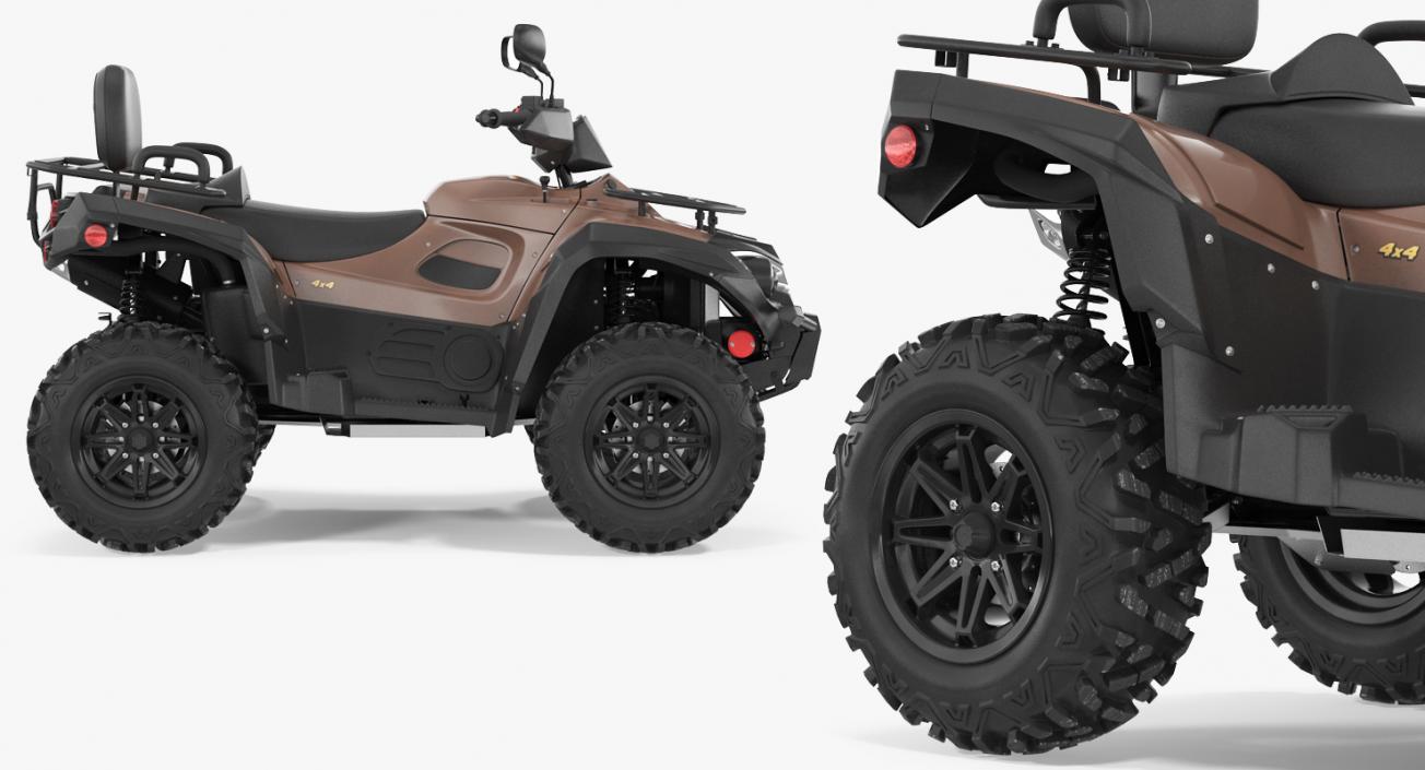 3D ATV Four Wheelers Collection model