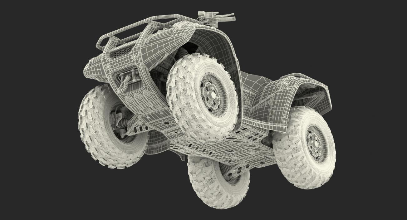 3D ATV Four Wheelers Collection model