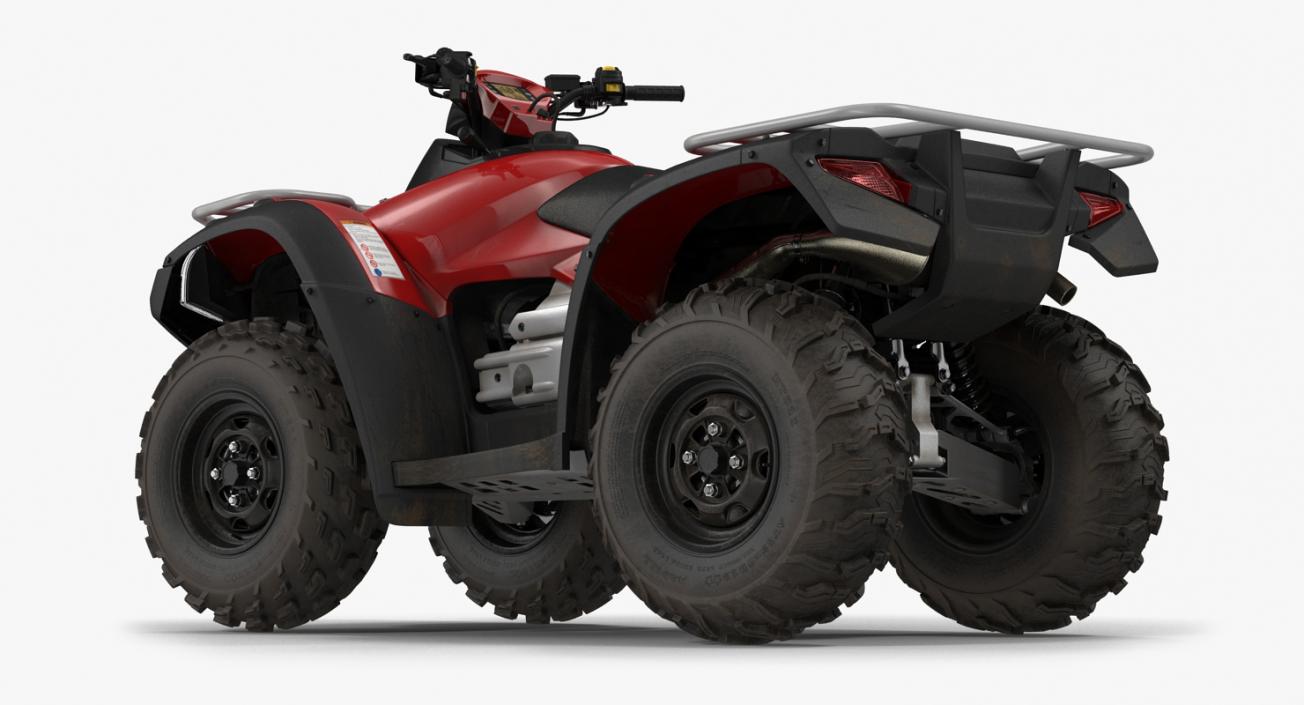 3D ATV Four Wheelers Collection model