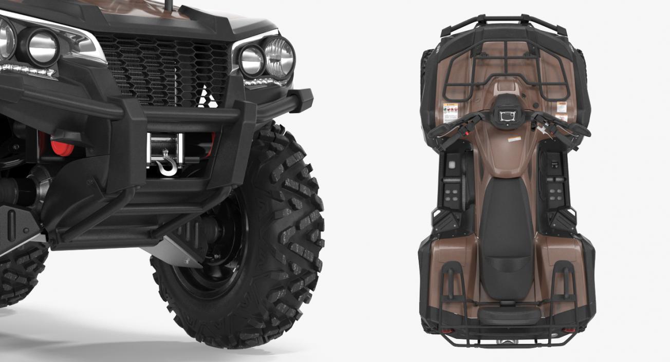 3D ATV Four Wheelers Collection model