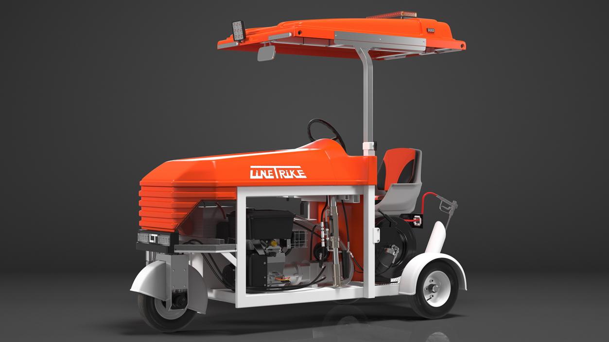 3D model LineTrike Road Line Marking Machine