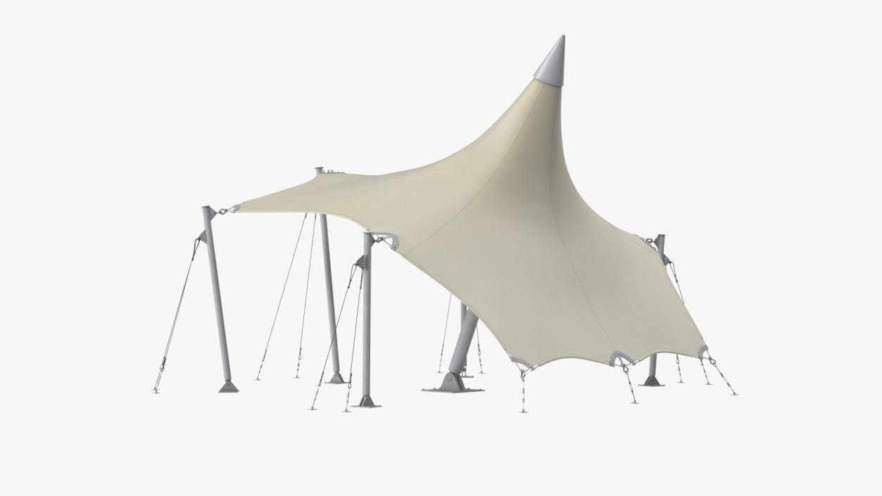 3D Tensile Fabric Tent 2