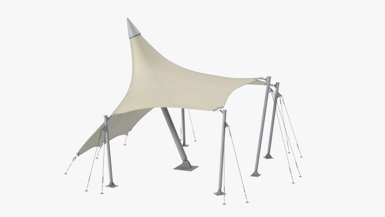 3D Tensile Fabric Tent 2