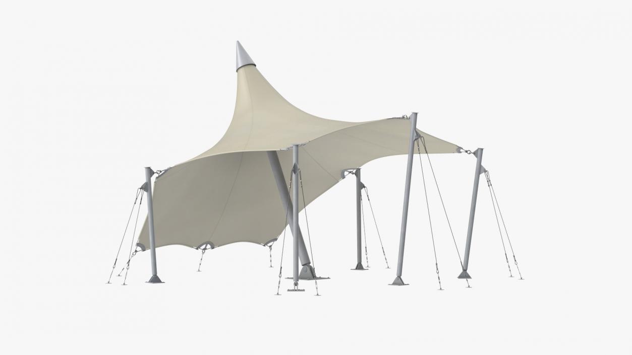 3D Tensile Fabric Tent 2