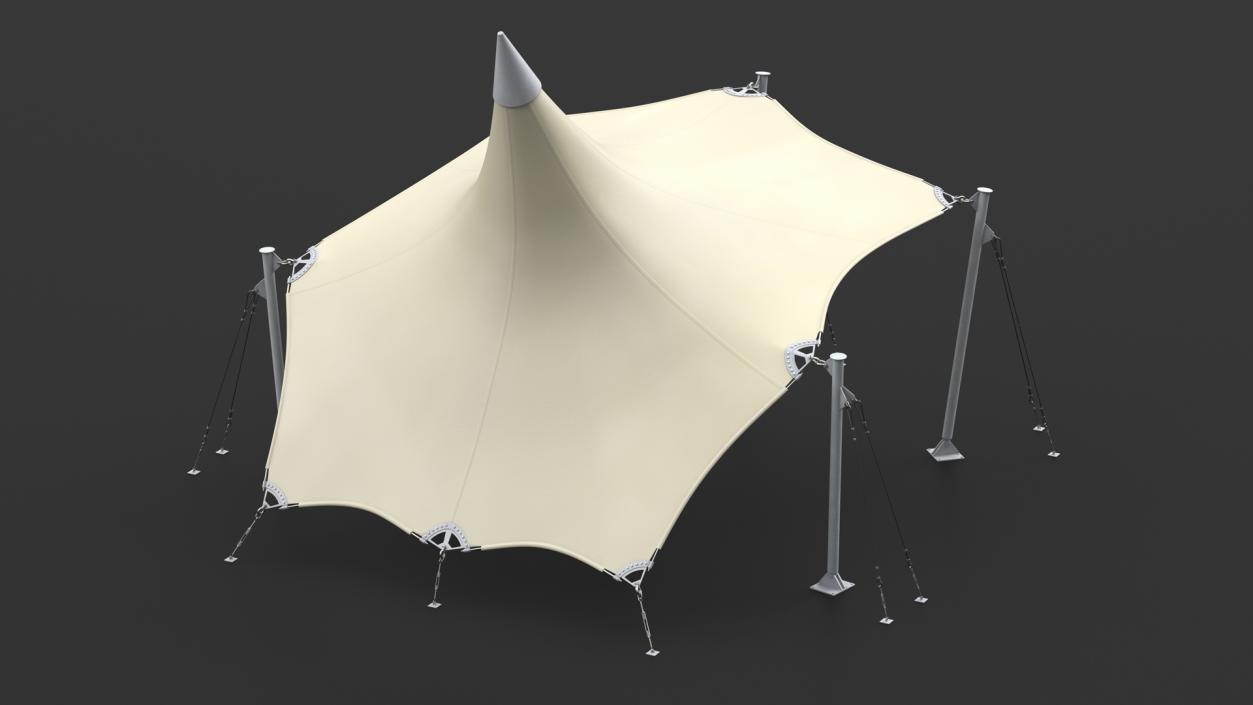 3D Tensile Fabric Tent 2