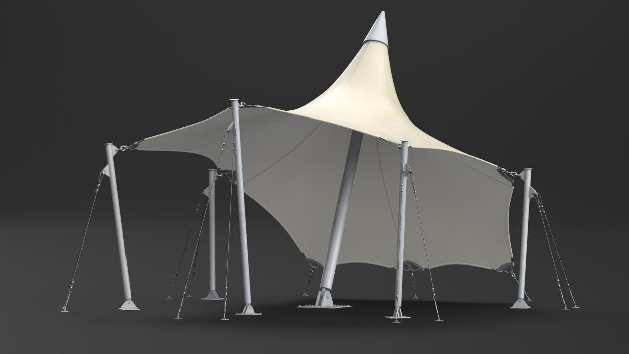 3D Tensile Fabric Tent 2