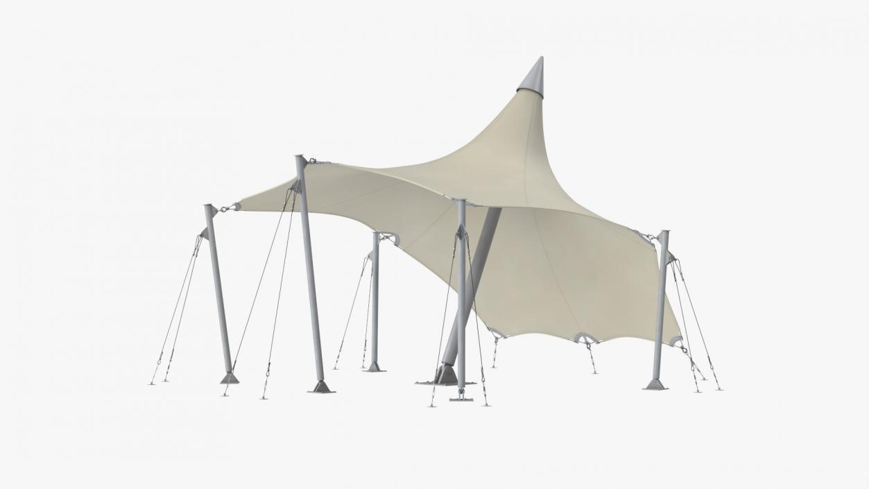 3D Tensile Fabric Tent 2