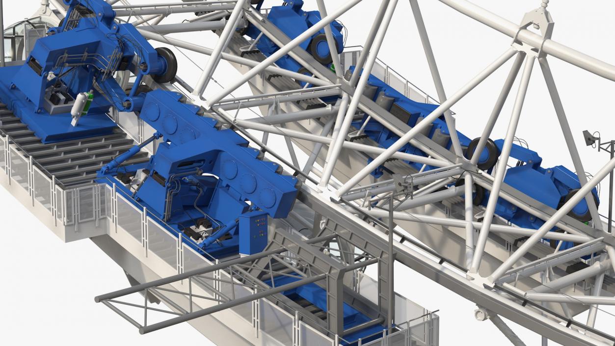 3D model Cantilevered Observation Wheel