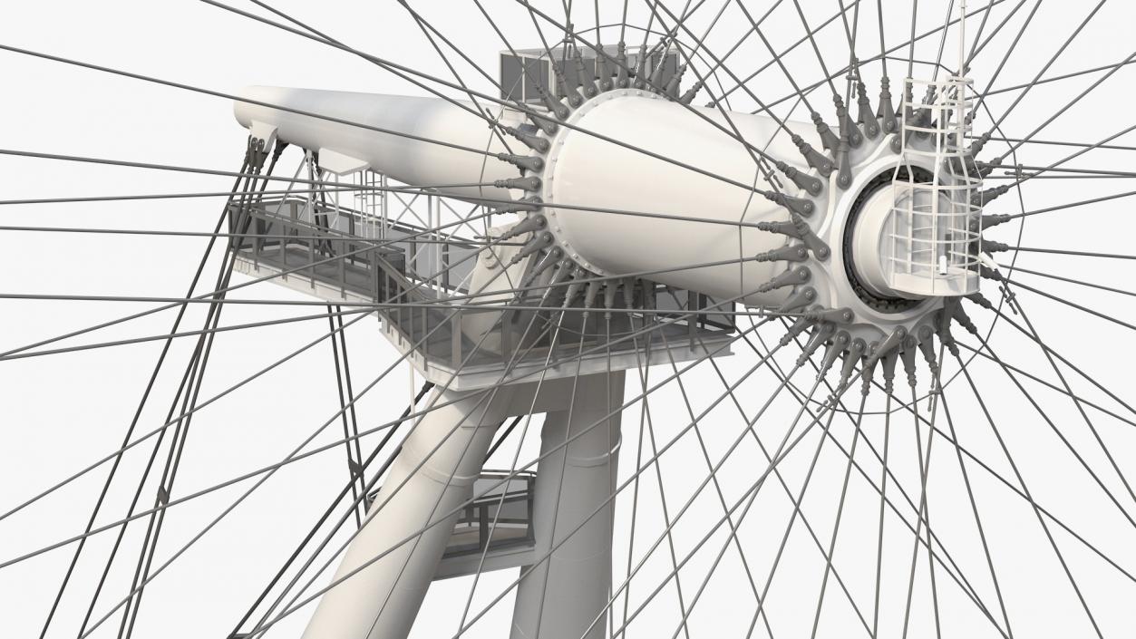 3D model Cantilevered Observation Wheel